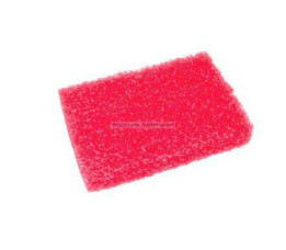 Kleine scrub pad medium rood